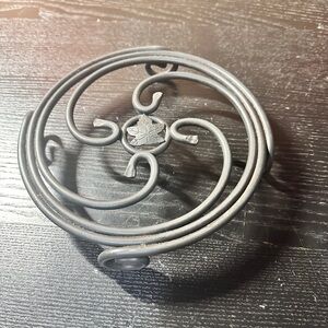 Longaberger wrought iron round trivet